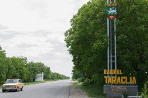 Intrarea în raionul Taraclia FOTO Sandu Tarlev