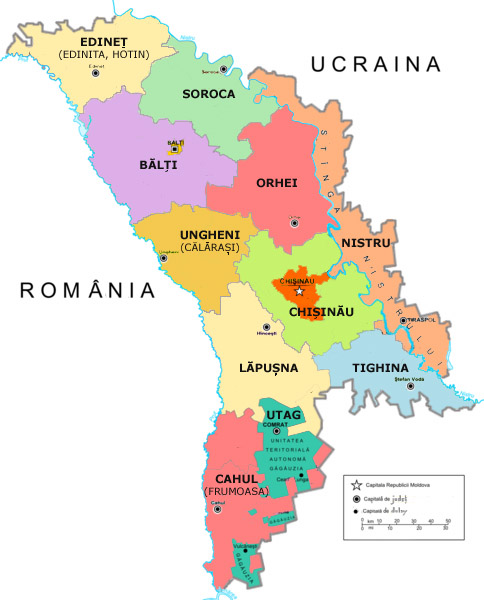 Județele Republicii Moldova Sursa Foto Wikipedia