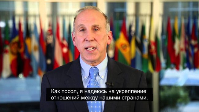 Ambasadorul SUA la Chișinău James D. Pettit. FOTO: captură Youtube