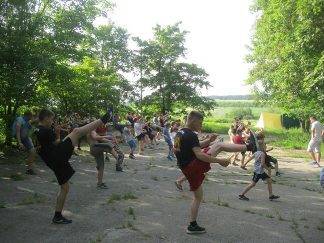 Tabăra de vara “YMCA-Voievod Moldova 2016”, pe malul iazului din s. Ivancea, r-ul Orhei.