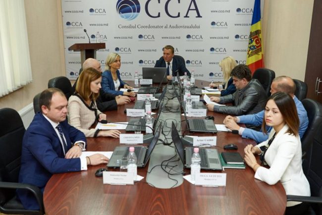 Ședința CCA. Președintele CCA, Dinu Ciocan (în centru). FOTO:Profil Facebook