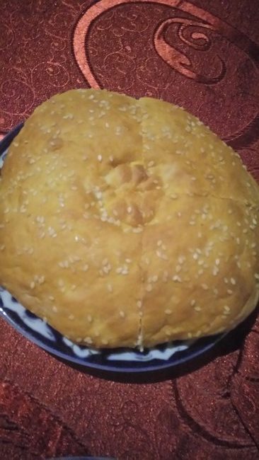 Pâine uzbecă. FOTO: moldNova